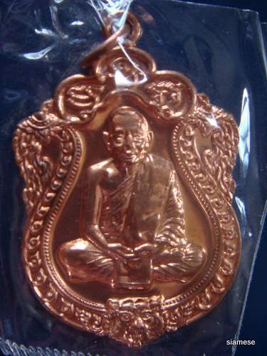 เหรียญเสมาหลวงพ่อสาคร เนื้อทองแดง