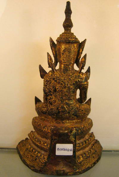 พระบูชารัตนทรงเครื่อง หน้าตัก 3 นิ้ว สมบูรณ์ สวย