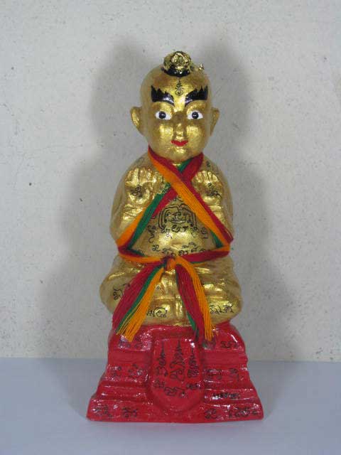 น้องหรรษา(กุมารทองเรียกทรัพย์) หลวงปู่ครูบาทิว อริยวังโส อาศรมหลวงปู่ฤๅษีพระมุนีครูธรรมบรรลุ จ.ขอนแก