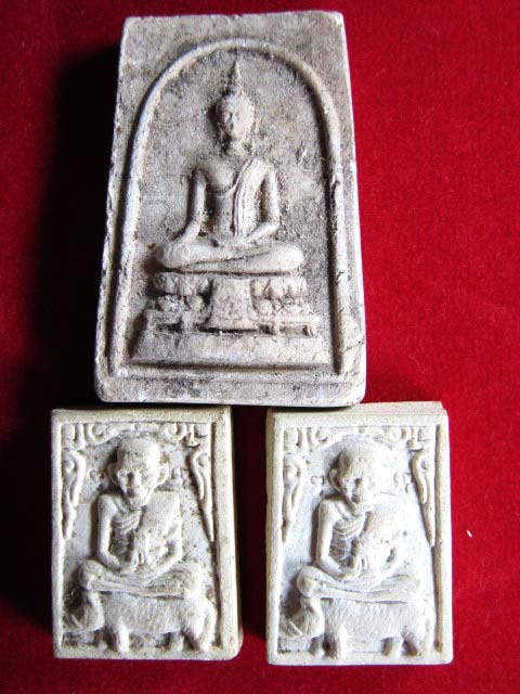 ***3องค์ 100 เดียว*** พระสมเด็จ พิมพ์ขี่หมู หลวงพ่อเส็ง วัดบางนา จ.ปทุมธานี