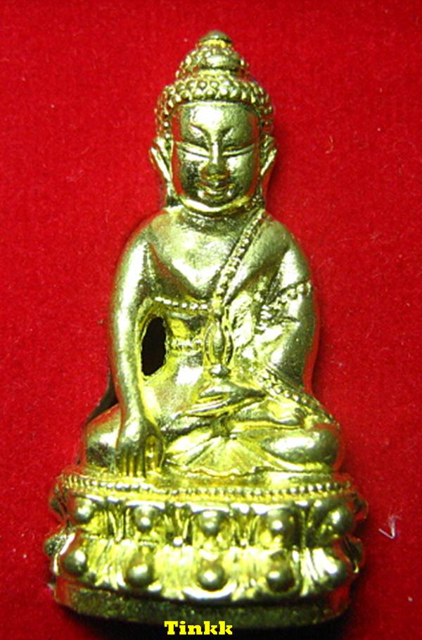 ""พระกริ่งธรรมสิงหบุราจารย์ เนื้อทองเหลือง หลวงพ่อจรัญ วัดอัมพวัน "" 1482