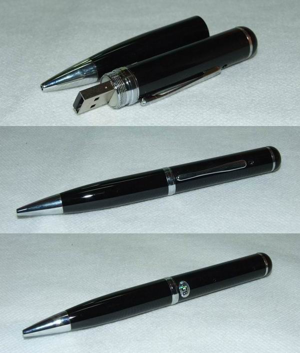 ปากกา ใช้ประโยชน์หลายอย่าง ใช้เป็น กล้องถ่ายวิดีโอ , อัดเสียง , USB Drive เก็บข้อมูล ความจุ 8G