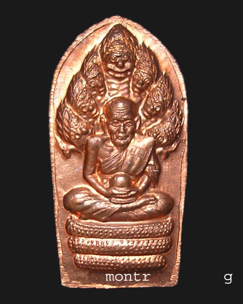 พระปรกใบมะขามรุ่นแรก (คนสองโลก) วัดพุทไธศวรรย์ ปี46