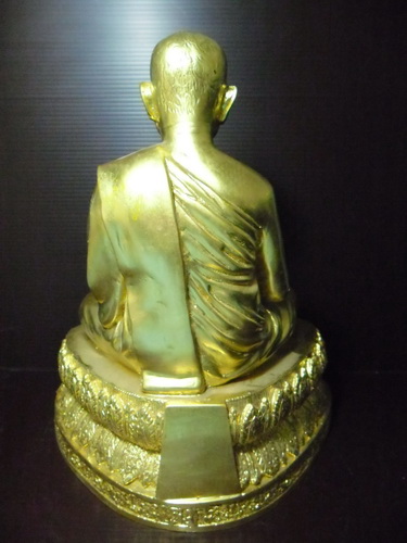 พระอาจารย์ฝั้นปิดทองแท้หน้าตัก 5 นิ้ว