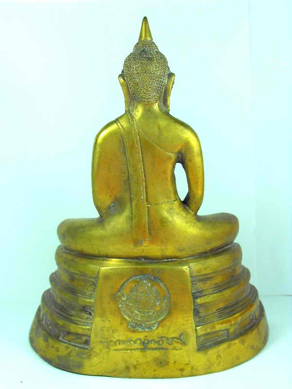 วัดใจต่ำกว่าทุน..พระบูชาหลวงพ่อโสธร วัดโสธร"รุ่นปี09 ออกปี28" เนื้อทองเหลือง หน้าตัก5นิ้ว