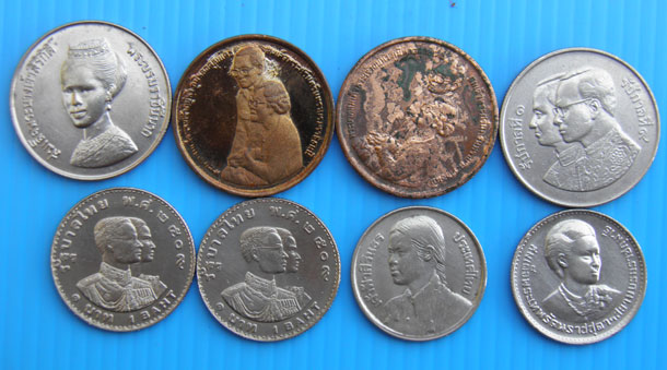 เหรียญกษาปณ์ ชุดสุดคุ้ม 5 มี 8 เหรียญ