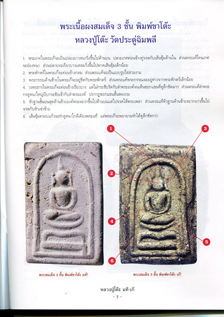 หนังสือ ชี้จุดศึกษาพระ หลวงปู่โต๊ะ วัดประดู่ฉิมพลี กรุงเทพฯ แท้ - เก๊ (ออกใหม่ครับ)