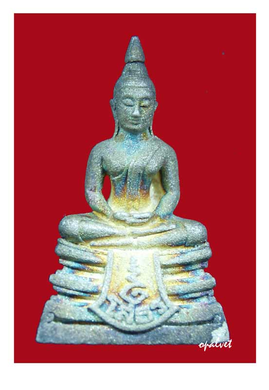 หลวงพ่อโสธร  กรมตำรวจ  เนื้อเงิน  ผิวเดิม  กล่องเดิม