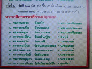 เหรียญระฆังเนื้อทองเหลืองรุ่นต้มยาครั้งที่ 100 หลวงพ่อพรหม วัดช่องแค