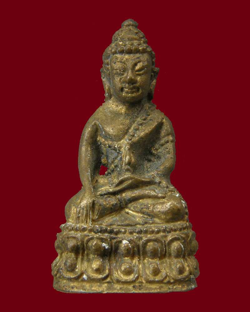 พระกริ่งขวานฟ้าโลกอุดรแช่น้ำพุทธมนต์ 2538 หลวงปู่ครูบาชัยยะวงศาพัฒนา วัดพระพุทธบาทห้วยต้ม/ลำพูน