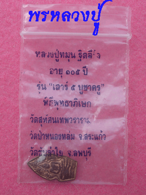 พระนาคปรกใบมะขามหลวงปู่หมุน "เสาร์ห้าบูชาครู 2543" (2)