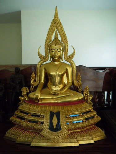พระพุทธชินราชปิดทองแท้หน้าตัก 16 นิ้วหมายเลข 129