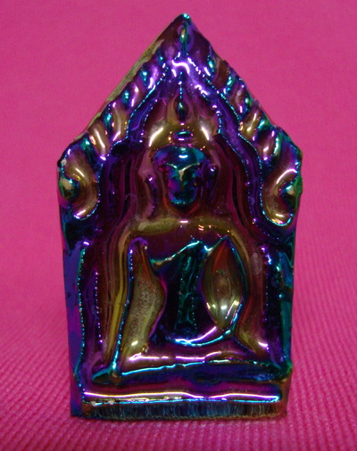 พระขุนแผนสีรุ้ง เก่าสวยไม่เคยเห็นไม่รู้ที่ใหน ( 170 )