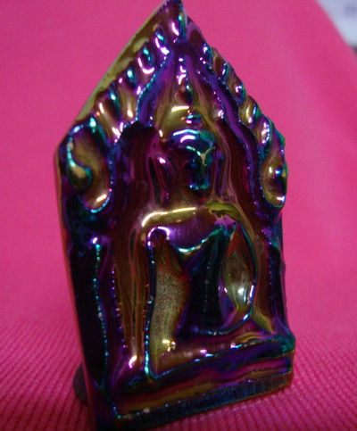 พระขุนแผนสีรุ้ง เก่าสวยไม่เคยเห็นไม่รู้ที่ใหน ( 170 )