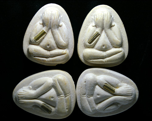เคาะเดียว! 4 องค์_ปิดตาจัมโบ้ "รุ่นปลดหนี้+ตะกรุดทอง" หลวงพ่อคูณ ปี๓๗_กล่องเดิมวัด