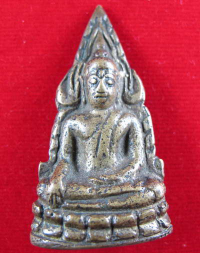 พระพุทธชินราชอินโดจีน สังฆาฏิสั้น ปี 2485 ตอกโค๊ต หน้าคมชัด แท้ 100%