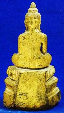 พระบูชาเนื้อไม้.....สมัยอยุธยา.....ปิดทองมาแต่เดิม.....