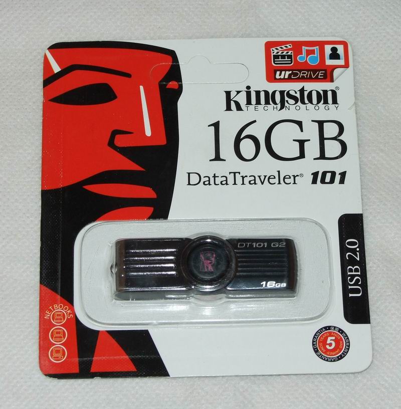 Flash Drive Kingston ขนาดความจุ 16 GB เคาะเดียว 399 บาท