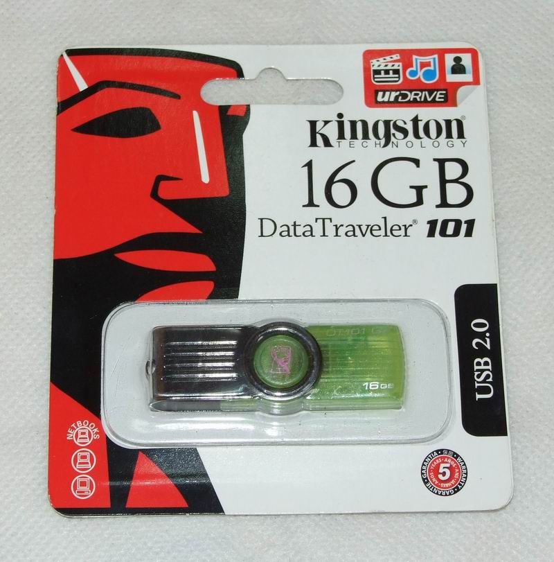 Flash Drive Kingston ขนาดความจุ 16 GB เคาะเดียว 399 บาท