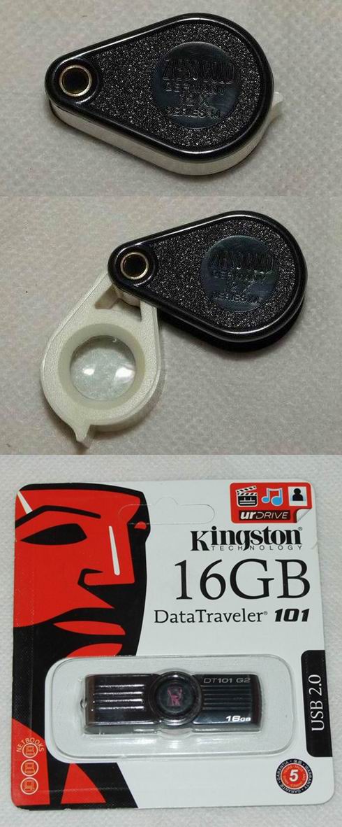 กล้องส่องพระ ZIESS GLOD 12X เลนส์กว้าง 15mm + Flash Drive Kingston ขนาดความจุ 16 GB
