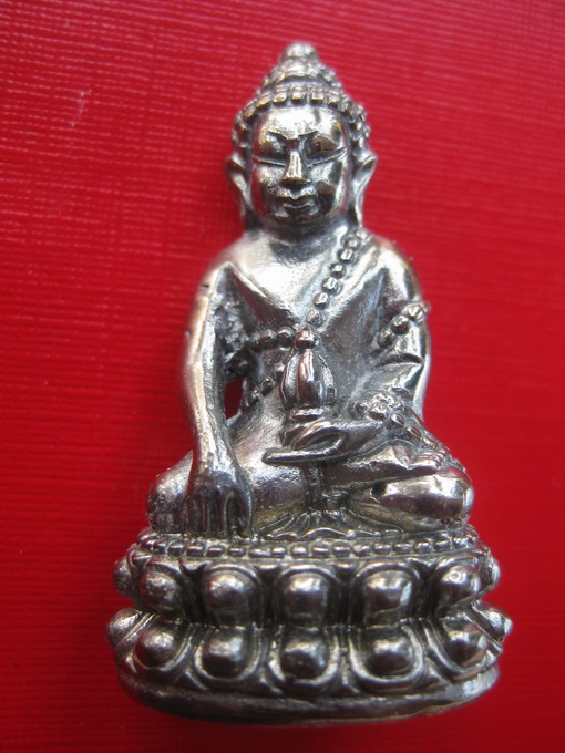 พระกริ่งปัญญาวุฒโธ  หลวงปู่หนูเพชร   รุ่นแรก ปี 2554 (1)