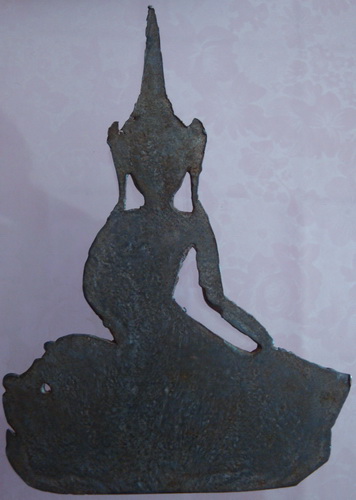 พระนั่งบัว เนื้อชิน ไม่ทราบสำนัก