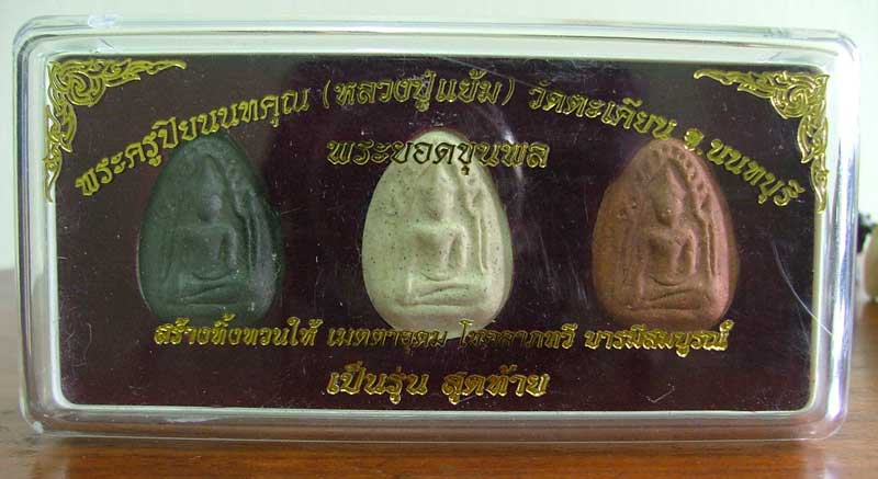 พระยอดขุนพล เนื้อผงผสมเกศา ลป.แย้ม วัดตะเคียน ปี 2551 (ถ้าชอบ 550 ให้เลยครับ)