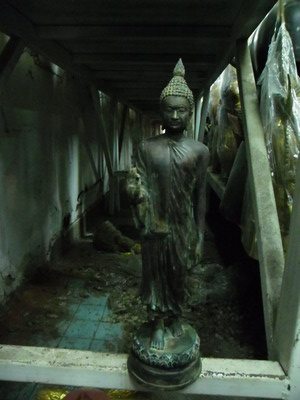 ปางลีลาพุทธมณฑลพอเก่าสูง 14 นิ้ว