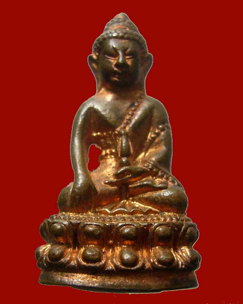 พระกริ่ง เนื้อทองแดง หลวงพ่อก๋วน วัดตะเคียนทองฯ จ.ระยอง (0212)