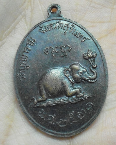 เหรียญหลวงปู่ดุลย์ รุ่นช้างหมอบ ปี 2521