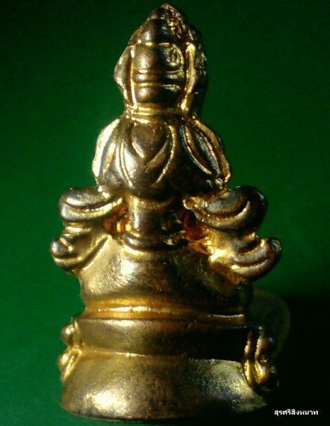 @@@...พระกริ่งธิเบต อวโลกิเตศวร เปลียกทองเก่า สวยมาก ...@@@