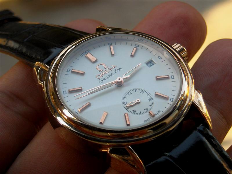 นาฬิกา Omega Seamaster aotomatic**เรือนทอง **