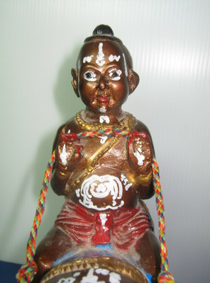 กุมารทองหลวงพ่อแย้มวัดสามง่ามนครปฐมหน้าตัก 5 นิ้ว