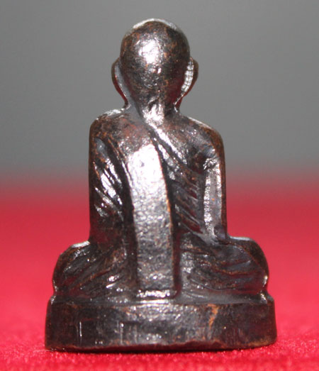รูปเหมือนหลวงปู่ จันทร์ วัดทุ้งเฟือ อุดกริ่งเหล็กไหล ปี2528 จ.นครศรีธรรมราช