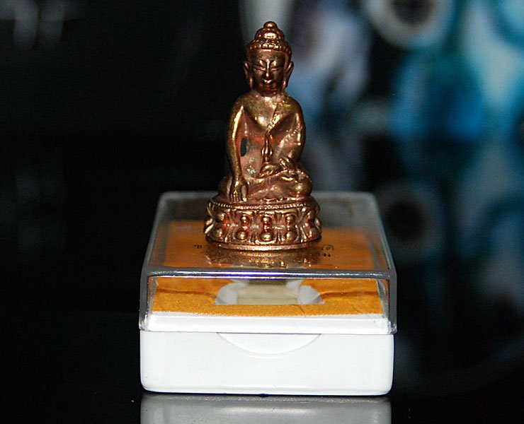 ***พระกริ่ง ขรัวโต มหาจักรพรรดิ์ เนื้อนวะ ฝังตะกรุดเงินแท้ 2 ดอก เลข 2698***