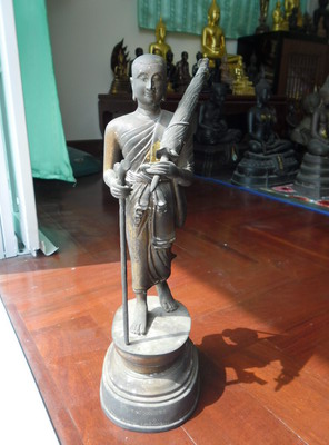 พระสีวลีวัดใหญ่พรหมประทานชลบุรีสูง 16 นิ้ว