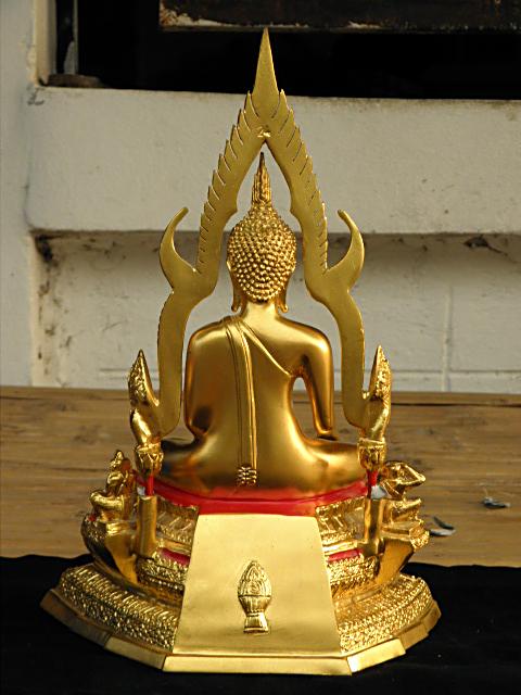 พระพุทธชินราช วัดพระศรีรัตนมหาธาตุวรมหาวิหาร (วัดใหญ่) ปี2542 ( ตามุก กลางหน้าผากฝังพลอยแดง )