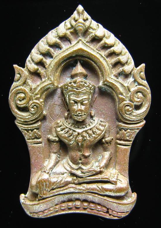 **ขุนพลบ้านค่าย เนื้อทองแดงแก่ชนวน หลวงพ่อสาคร หมายเลข 14583 ราคาเบาๆ เคาะเดียวแดง**