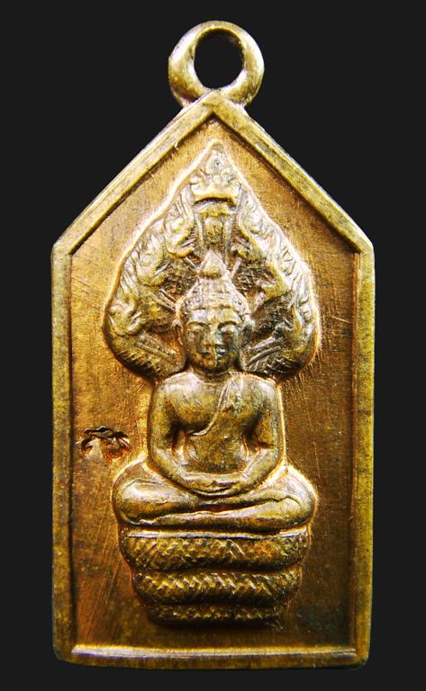 ปรกใบมะขาม หลวงปู่รอด ฐิตวิริโย วัดสันติกาวาส พิษณุโลก