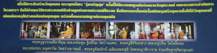 หลวงพ่อโสธร เหรียญกะไหล่ทองลงยา อาร์ม สีเหลือง รุ่นเจริญสุข ( ภาพแทนค่ะ )