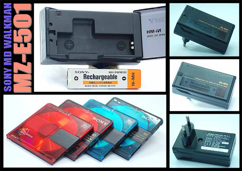 เครื่องเล่น SONY MD WALKMAN รุ่น MZ-E501