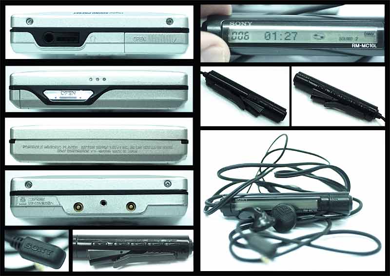 เครื่องเล่น SONY MD WALKMAN รุ่น MZ-E501
