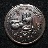 เหรียญนางกวักเนื้อทองแดง หลวงปู่หมุน ปี 2543 พิธีเสาร์ห้า วัดป่าหนองหล่ม โค๊ตดอกไม้นิยม #3