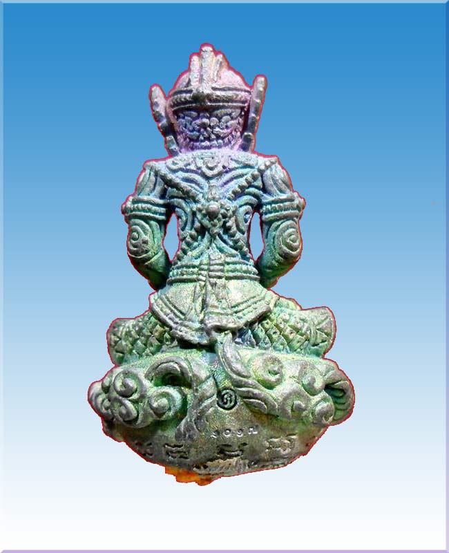 หนุมานหลวงปู่สายวัดดอนกระต่ายทองเนื้อตะกั่วสีมาคอสวยมาก