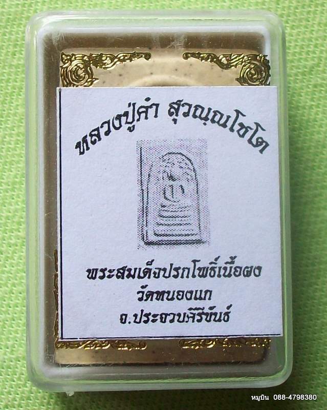 หมูบิน_บ้านนา/เสนอพระดีราคาประหยัดจัดให้หลักสิบ สมเด็จปรกโพธิ์ หลวงปู่คำ วัดหนองแก ประจวบฯ