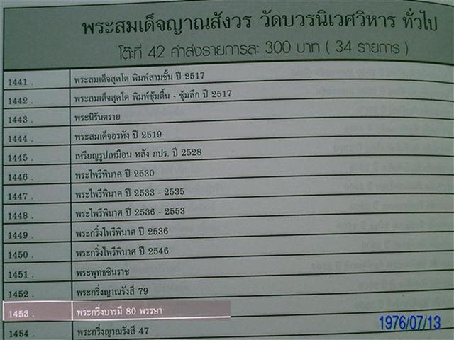กริ่งบารมี80พรรษาวัดบวรนิเวศวิหารปี36