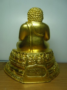 สังกัจจายวัดวิหารขาวหลวงพ่อแพวัดพิกุลทองเสกปิดทองแท้หน้าตัก 5 นิ้ว