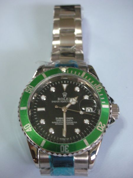 ROLEX SUBMARINE ขอบเขียวหน้าดำ