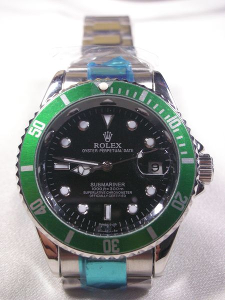 ROLEX SUBMARINE ขอบเขียวหน้าดำ
