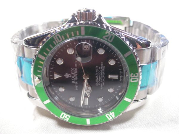 ROLEX SUBMARINE ขอบเขียวหน้าดำ